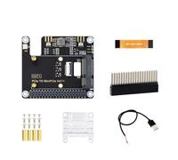 VlHpnpe PCIE A Piccolo PCIe HAT+Scheda Adattatore Scheda di Rete Espansione Modulo Scheda di Sviluppo Convertitore Compatibile USB Bluetooth Accessori Scheda di Sviluppo