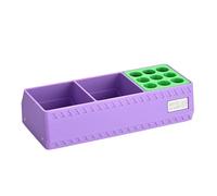 VlHpnpe Porta Colle efficiente con sistemi connessione Magnetica, B | Efficiente scatola portaoggetti per colle multiuso con portautensili per appassionati modelli organizzativi