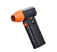 VlHpnpe Spolverino Elettrico con Regolazione della velocità, Blackorange | Ventilatore d ' ricaricabile senza fili per viaggi in campeggio, uso esterno, pulizia del computer