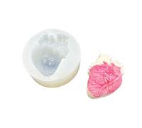 VlHpnpe Stampo in silicone morbido e flessibile per cervelli/organi, facile da demolire, riutilizzabile, per creare anatomia educativa fatta a mano in silicone alimentare