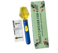 VlHpnpe Trappola per vespe Multiuso con Manico Lungo per Giardino, Blue | Controllo sicuro del ricevitore per uso interno esterno, dispositivo riutilizzabile, garage per giardino