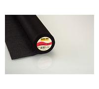 Vlieseline 229250 H410 - Inserto per stiratura, 25 x 0,9 m, colore: Nero