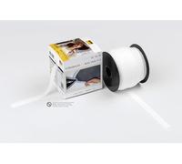 Vlieseline 53286760 - Nastro in tessuto non tessuto GP, 12 mm x 100 m, 100% PA, bianco, 12 mm x 5 m
