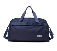 Vllcsla Borsa Palestra Leggero Impermeabile, Espandibile 37,7 L a 50,7 L, con Tasca Bagnata, Borsa Sportiva Donna, Borsa da Viaggio da Palestra con Manica, Borsone Weekender Unisex Adulto, Blu scuro