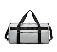 Vllcsla Borsa Sportiva Uomo Donna, Borsa da Viaggio con Tasca Bagnata, Scomparto per Scarpe, 50x25x25cm, 8 Colori Borsone da Palestra Grande, Borse Palestra Uomo Bodybuilding (Grigio)