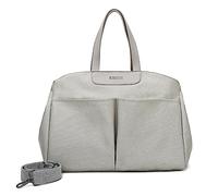 Vllcsla Borse Fasciatoio per Carrozzine Grigio, Zaino Fasciatoio Impermeabile, 2 Ganci Passeggino, Borsa Multifunzione Grande per Pannolini e Bebè