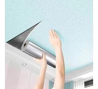 Vllentin Pannelli per Soffitto Confezione,Pannello Polistirolo Decorativo,Piastrelle per Soffitto A Goccia,Pannelli per Soffitto in Plastica Adesivi,Soffitti Rivestimento