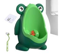 Vllold Orinatoio a forma di rana con bersaglio divertente - WC interattivo staccabile per bambini, soluzione per il bagno dei bambini, per viaggi e campeggio