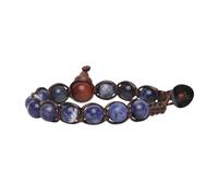 VLNET | Tamashii bracciale 1 giro | sodalite | pietre naturali da 8 mm| misura regolabile