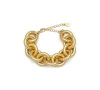 VLNET® | Vestopazzo bracciale catena snake | ottone riciclato | lavorazione artigianale | lunghezza regolabile | nickel tested | DD11159