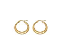 Vlnet ® | Vestopazzo orecchini a goccia dorati | texture silky, serpente, effetto bamboo | acciaio gold plated | lavorazione artigianale (SILKY)