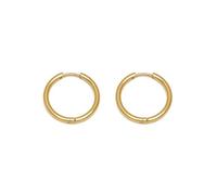 Vlnet ® | Vestopazzo orecchini hopps sottili e serpente | anelle chiuse | grandezza mini e piccoli | lavorazione artigianale | nickel tested (MINI)