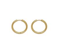 Vlnet ® | Vestopazzo orecchini hopps sottili e serpente | anelle chiuse | grandezza mini e piccoli | lavorazione artigianale | nickel tested (PICCOLI)