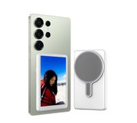 Vlog camera Bluetooth remote control Magnetic Clip Mobile Phone Wireless Screen Casting Using Back Camera Monitor Low Latency Easy Connect, Selfie Vlog Live Stream for TikTok YouTube Only Android