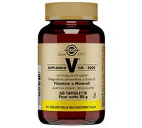 Solgar Supplement VM-2000 Integratore Multivitaminico Minerale, 60 Tavolette