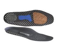 VM FOOTWEAR Soletta anatomica per calzature/Scarponcini da Lavoro/Ortopediche/Solette per scarpe/Con fibra di bambù/Misura 42/1 Paio/Nera/Unisex