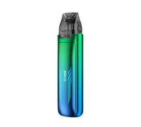 Vmate Max Kit 30W Vape Costruito in 1200mAh batteria con 3ml Vmate Top Fill Cartuccia 0.4/0.7 ohm MTL/RDL Auto Draw Vaporizzatore No Nicotina No Liquido (Blu neon)