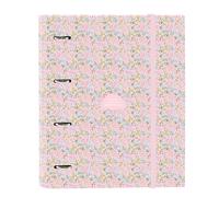 VMB - Cartellina 4 anelli da 35 cm con 100 fogli A4, ideale per bambini di diverse età, comoda e versatile, qualità e resistenza, 27 x 3,5 x 32 cm