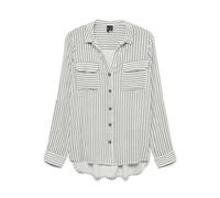 VERO MODA Shirt Vmbumpy L/S-Maglietta New Wvn Ga Noos, Bianco, S Donna