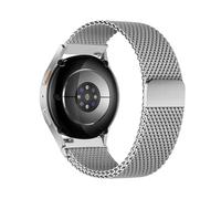 VMBVBHMDF Cinturino di ricambio in acciaio inossidabile Milano spesso universale da 22mm 20mm adatto for orologi Samsung Galaxy 7/6/5/4/classic/5 Pro cinturino di ricambio(Silver,22mm)