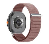 VMBVBHMDF Cinturino in nylon ad anello for Samsung Galaxy Watch 8 46mm Classic regolabile braccialetto di ricambio Watch 8 44mm/40mm Band Accessories(Purple)