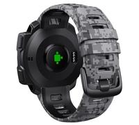 VMBVBHMDF Cinturino in silicone adatto for la serie Garmin Instinct - Instinct, Instinct 2 e Instinct 2 Solar - Cinturino di ricambio in stile Esports(Digital)