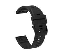 VMBVBHMDF Cinturino In Silicone Da 22 Mm E 26 Mm Adatto For Garmin Fenix 6X, 6 Sapphire, 7X, 7 Pro, Solar, 5, 5X Plus, 3, 3HR, Epix, Approach S62, 60, QuickFit.(Black,26mm)