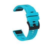 VMBVBHMDF Cinturino In Silicone Da 22 Mm E 26 Mm Adatto For Garmin Fenix 6X, 6 Sapphire, 7X, 7 Pro, Solar, 5, 5X Plus, 3, 3HR, Epix, Approach S62, 60, QuickFit.(Skyblue,22mm)