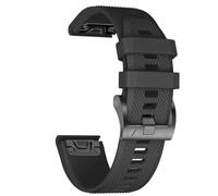 VMBVBHMDF Cinturino in silicone da 22 mm e 26 mm adatto for Garmin Fenix 7X, 7 Pro, Solar, 6X, 6 Sapphire, 5, 5X Plus, 3, 3HR, Epix, Approach S62, 60, QuickFit.(Black,22mm)