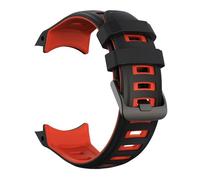 VMBVBHMDF Cinturino In Silicone Da 26 Mm Adatto For Garmin Instinct 2X Solar-Tactical Edition, Cinturino Di Ricambio For Orologio.(Black Red)