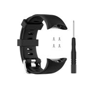 VMBVBHMDF Cinturino in silicone for orologio adatto for Garmin Forerunner 45, cinturino da polso sportivo di ricambio alla moda.(Black)