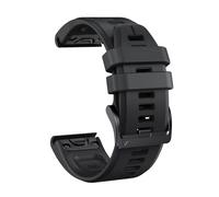 VMBVBHMDF Cinturino in silicone QuickFit da 22/26 mm adatto for Garmin Fenix 8 Pro 8 7X/D2 Mach 2 1Pro/Instinct 3 2X/Tactix 8 7Cinturino sostitutivo for orologio(Black,26mm)