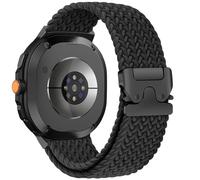 VMBVBHMDF Cinturino Paracadute adatto for Samsung Galaxy Watch 8/8 classic 46mm 44mm 40mm Cinturino di ricambio intrecciato Bracciale sportivo correa Galaxy watch 8 Band(Black)