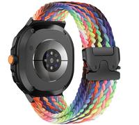 VMBVBHMDF Cinturino Paracadute adatto for Samsung Galaxy Watch 8/8 classic 46mm 44mm 40mm Cinturino di ricambio intrecciato Bracciale sportivo correa Galaxy watch 8 Band(New Rainbow)