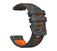 VMBVBHMDF Cinturino sportivo universale in silicone da 22 mm adatto for Garmin Forerunner 570 47 mm 970 965 255 265/Menu 3 2 Vivoactive 4 Cinturino di ricambio