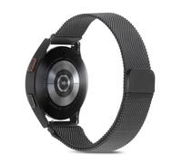 VMBVBHMDF Cinturino universale in acciaio inossidabile Milano da 22mm 20mm adatto for Garmin Forerunner 970 570 965 745 255 265 245 645 S70 cinturino di ricambio(Black,20mm)