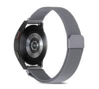 VMBVBHMDF Cinturino universale in acciaio inossidabile Milano da 22mm 20mm adatto for Garmin Forerunner 970 570 965 745 255 265 245 645 S70 cinturino di ricambio(Space gray,22mm)