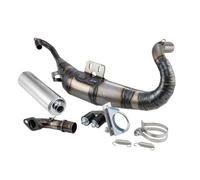 VMC FIFTY'S Marmitta Racing per Vespa Small Frame | Espansione, Acciaio, Interasse fori prigionieri 52-56mm, Foro scarico flangia 28mm