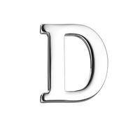 vmcoatdu Spilla a forma di lettera A-Z, con 26 lettere, placcata in oro 18 K e argento, in metallo, One size, Metallo, lega.
