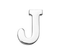 vmcoatdu Spilla a forma di lettera A-Z, con 26 lettere, placcata in oro 18 K e argento, in metallo, One size, Metallo, lega.