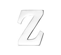 vmcoatdu Spilla a forma di lettera A-Z, con 26 lettere, placcata in oro 18 K e argento, in metallo, One size, Metallo, lega.