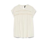VMDEBBIE Pleat S/L Top Wvn GA Curve Noos