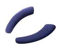 VMDVBNA Coprisedile per WC Copriwater Soft Closestool Pasta Colore Solido Adesivo Lavabile Scaldabagno Universali(Deep Blue)