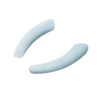 VMDVBNA Coprisedile per WC Copriwater Soft Closestool Pasta Colore Solido Adesivo Lavabile Scaldabagno Universali(Blue)