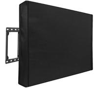 VMDVBNA Custodia TV Copertura for TV da esterno 600D impermeabile e resistente alle intemperie, for schermi piatti a 360°, con tasca for, coperture antipolvere per Schermo(2XL)
