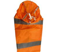 VMDVBNA Manica a Vento Manica a Vento Riflettente 80/100/150/200cm Banderuola Fluorescente Antivento AntiGraffio con direzione del Esterna for Fattoria da Giardino per Il Giardino(Orange,1.5m)