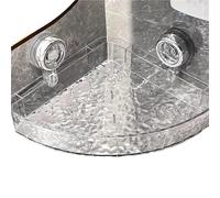 VMDVBNA Mensola doccia Lampada da parete trasparente senza trapano, stile di lusso, modello ghiacciaio, mensola a ventosa, triangolo multifunzionale rimovibile per Casa(Bai-A)