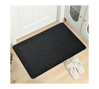 VMDVBNA Zerbino per Ingresso Zerbino ad anello in seta tinta unita con base antiscivolo for ingressi di casa, ideale for porte o corridoi esterni. Rimozione della polvere domestica(Color16)