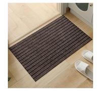 VMDVBNA Zerbino per Ingresso Zerbino ad anello in seta tinta unita con base antiscivolo for ingressi di casa, ideale for porte o corridoi esterni. Rimozione della polvere domestica(Color-13)