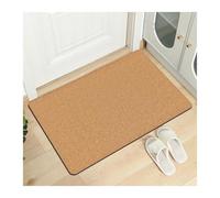 VMDVBNA Zerbino per Ingresso Zerbino ad anello in seta tinta unita con base antiscivolo for ingressi di casa, ideale for porte o corridoi esterni. Rimozione della polvere domestica(Color 03)